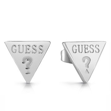 PENDIENTES GUESS NEVER WITHOUT LOGO PLATEADO