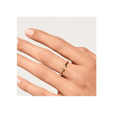 ANILLO PDPAOLA DOUBLE GOLD